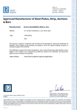 Olarra - Lloyd's Register Prestige